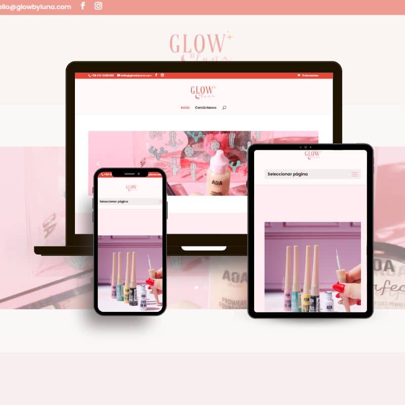 Glow by Luna tienda de maquillaje y perfumeria